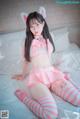 DJAWA Photo - Myu_a_ (뮤아): "Catgirl in Pink" (72 photos) P9 No.ca0061 Image No. 127