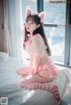 DJAWA Photo - Myu_a_ (뮤아): "Catgirl in Pink" (72 photos) P15 No.a2f91b Image No. 115