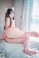 DJAWA Photo - Myu_a_ (뮤아): "Catgirl in Pink" (72 photos) P28 No.442bad Image No. 89