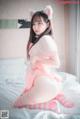 DJAWA Photo - Myu_a_ (뮤아): "Catgirl in Pink" (72 photos) P26 No.046a44 Image No. 93