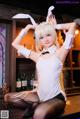 Coser@Sally多啦雪 (Sally Dorasnow): Sora Kasugano Bunny Suit (22 photos) P13 No.ac2558 Image No. 19