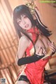 Coser @ 水 淼 Aqua Vol.008: 大 鳳 旗袍 (40 photos) P5 No.adf327 Image No. 71